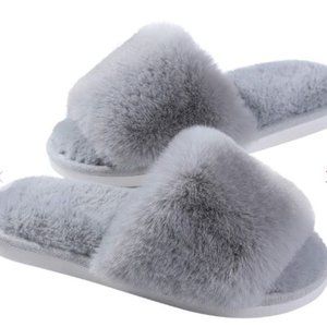 Fuzzy slippers
